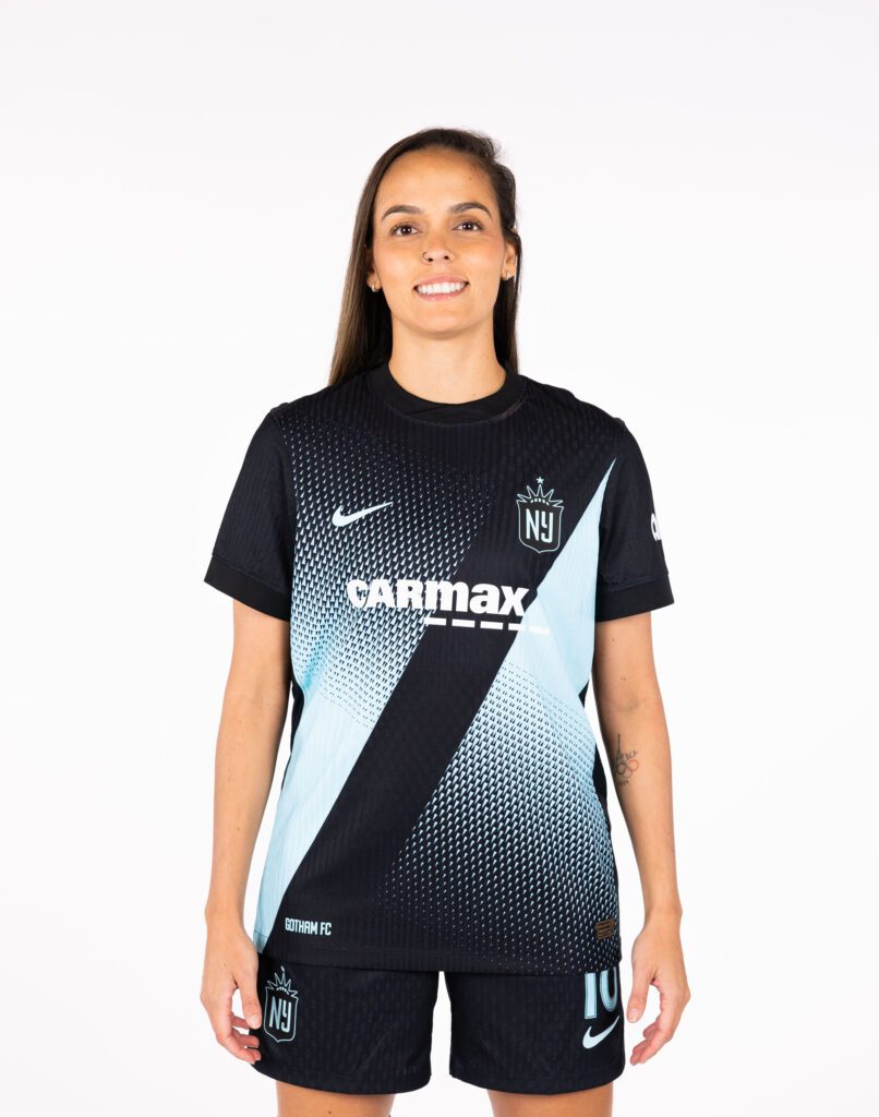 Gabi Portilho poses for a portrait during Gotham FC Media Day.