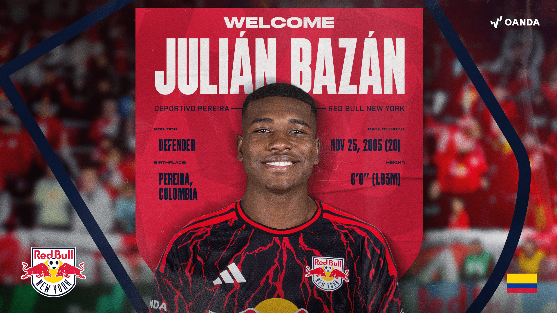 Red Bull New York Bolster Defense with Signing of Julián Bazan