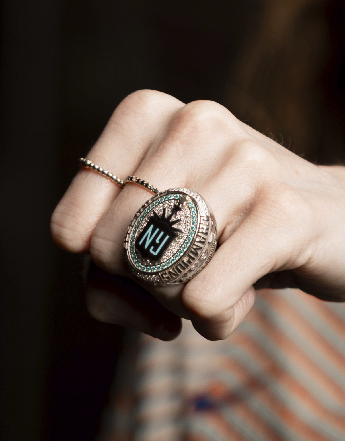 Gotham FC 2025 NWSL championship ring. 