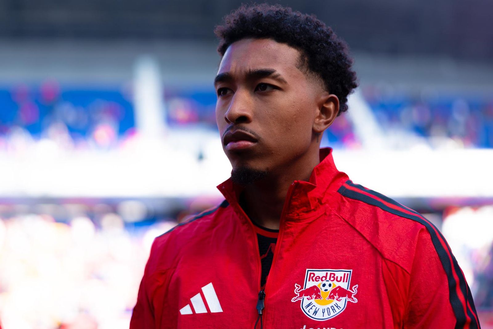 Defender Jahkeele Marshall-Rutty lines up for Red Bull New York.