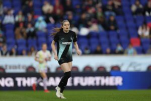 Gotham FC midfielder Rose Lavelle in action.
