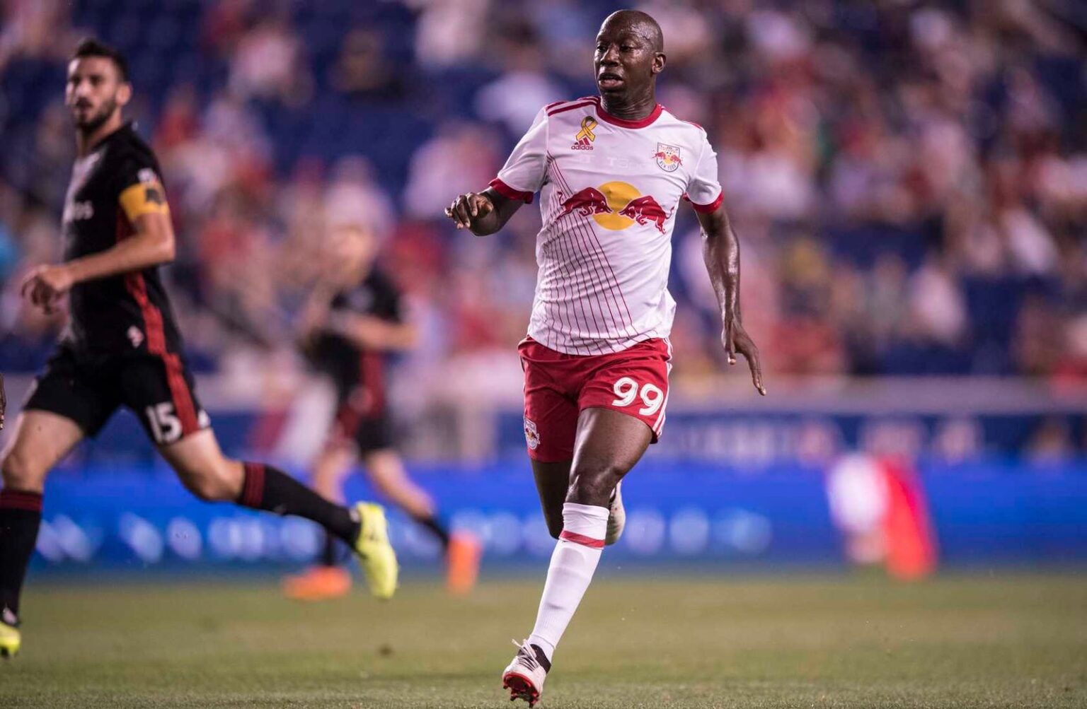 Bradley Wright-Phillips in action for Red Bull New York.