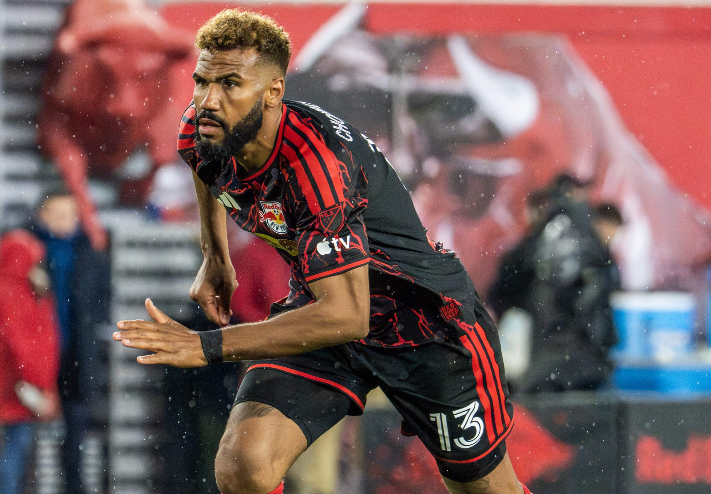 Eric Maxim Choupo-Moting in action for Red Bull New York
