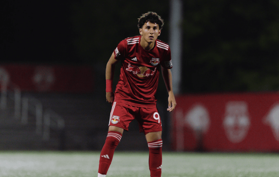 Dennis Nelich in action for Red Bull New York II.