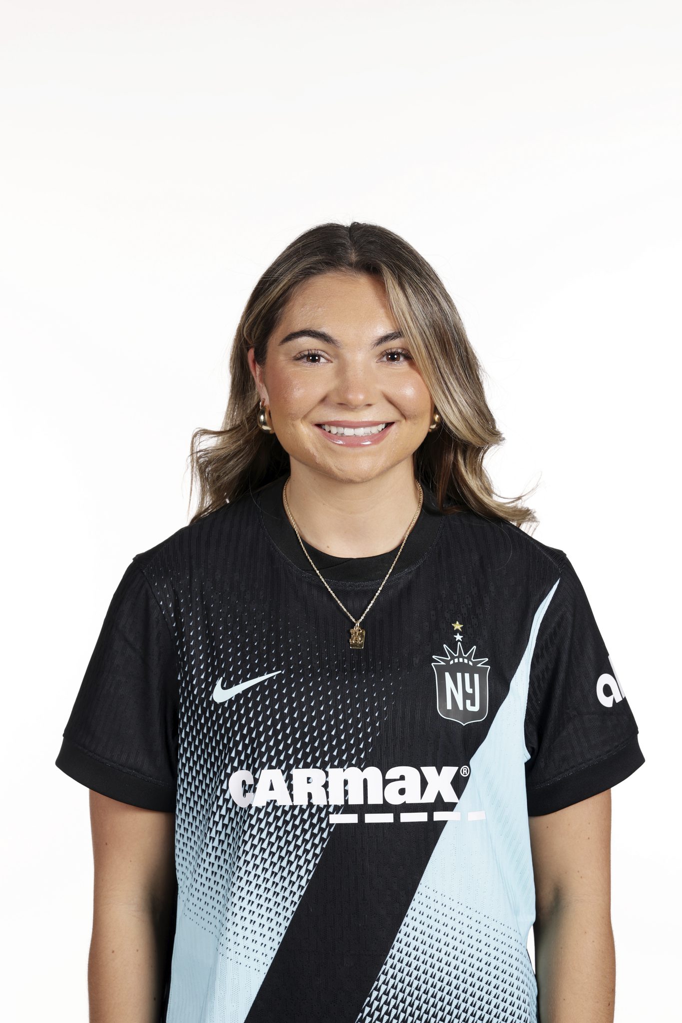 Khyah Harper poses for a portrait during Gotham FC Media Day.