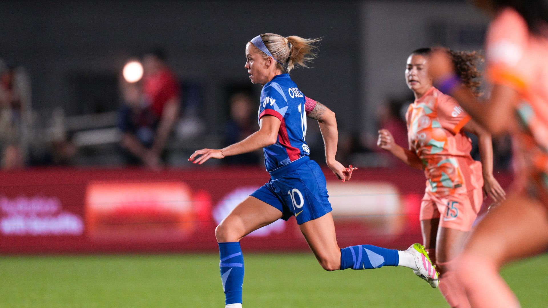 Denise O'Sullivan in action for the North Carolina Courage.