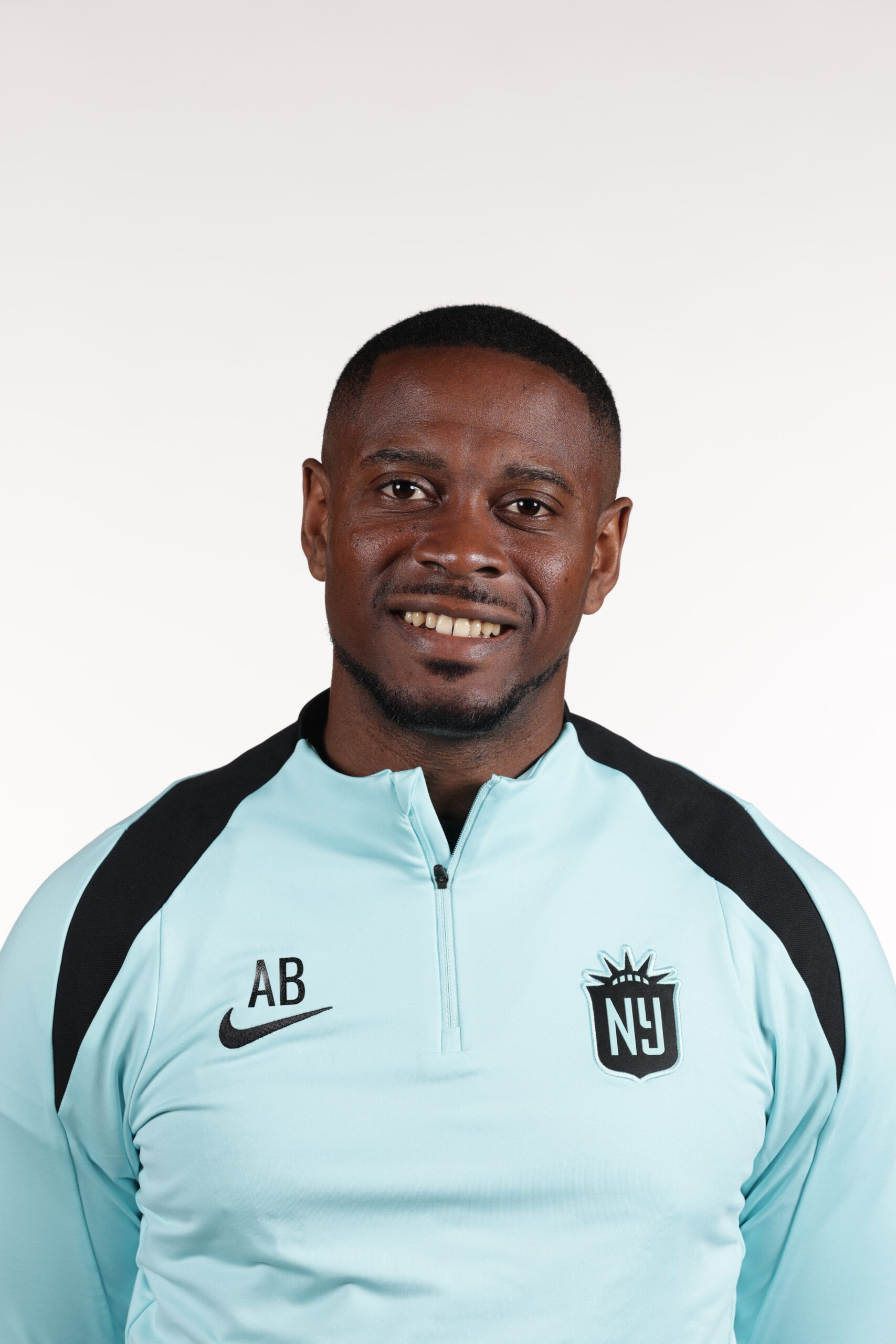 Gotham FC head of player development and management Anton Blackwood poses for a photo.
