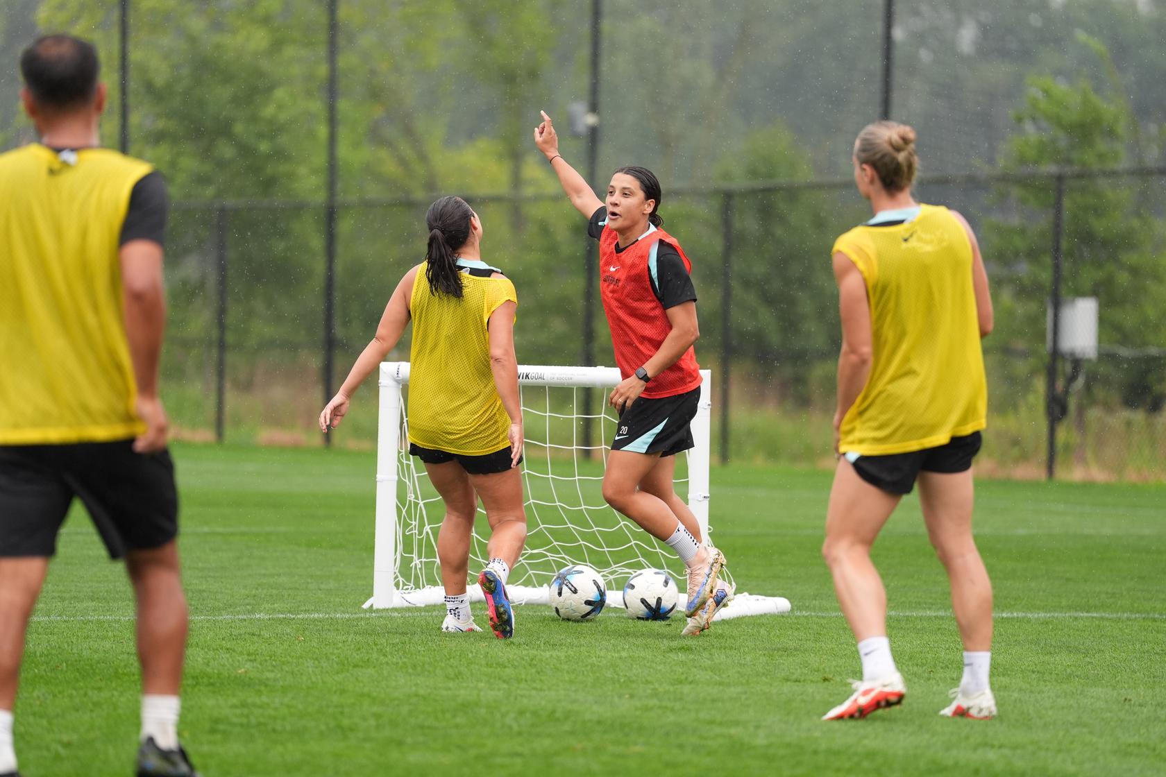 Gotham FC Takes First Steps Into a New Era at Its New Whippany Training Home